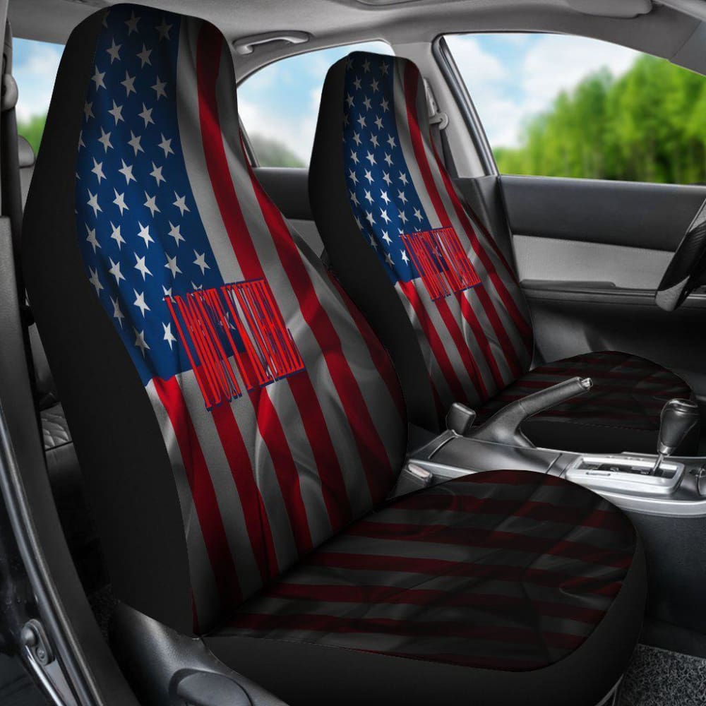 I Don’T Kneel American Flag Seat Covers 103131 - YourCarButBetter