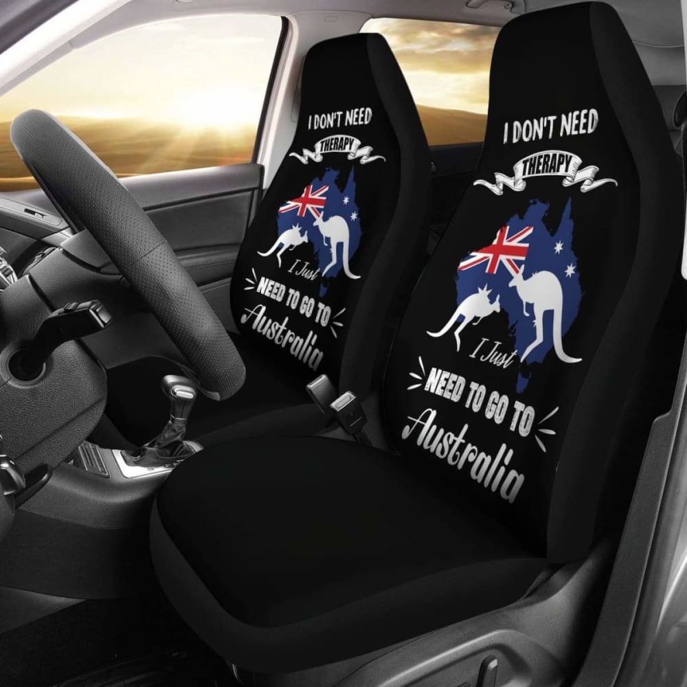 I Just Need To Go To Australia Car Seat Covers 2 174914 - YourCarButBetter