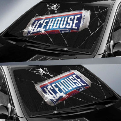 Icehouse Auto Sun Shade Car Sun Visor Funny Beer Lover 102507 - YourCarButBetter