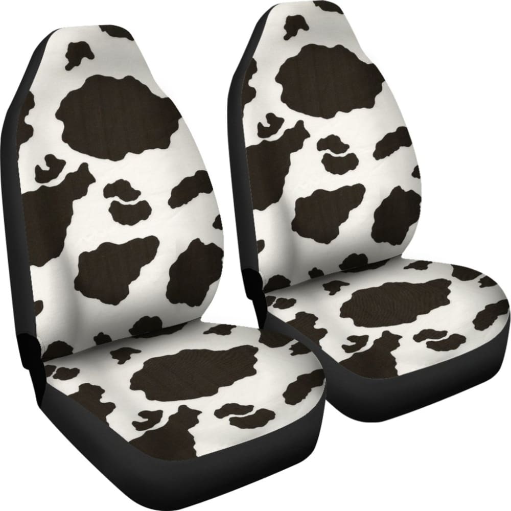 Iconic Cow Print Car Seat Covers 210605 - YourCarButBetter