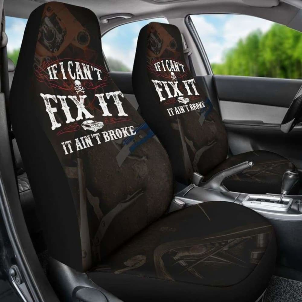 If I Can’T Fix It Mechanic Car Seat Covers 174914 - YourCarButBetter