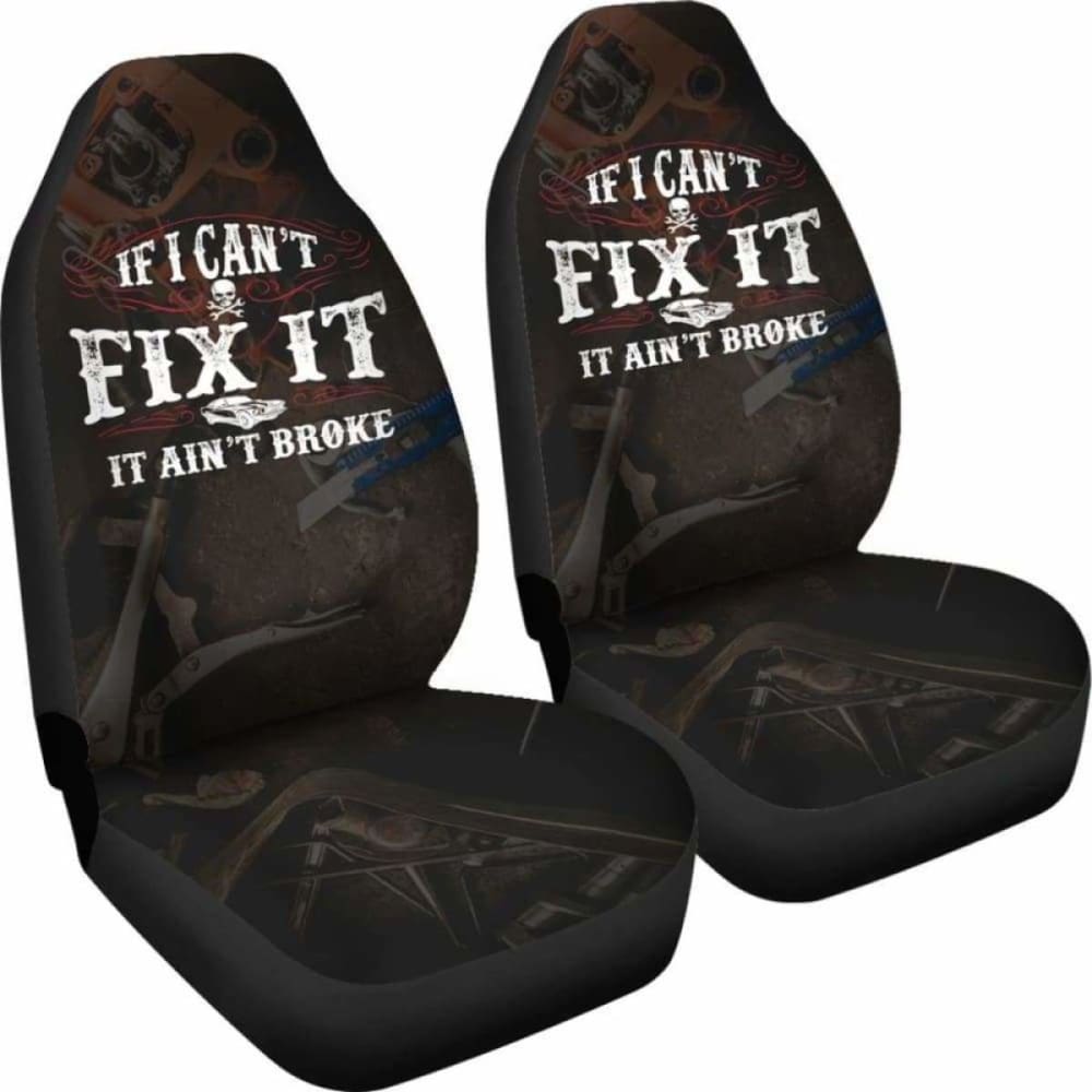 If I Can’T Fix It Mechanic Car Seat Covers 174914 - YourCarButBetter