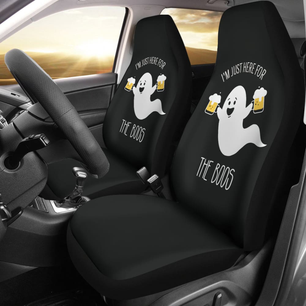 Im Just Here For The Boos Amazing Car Seat Covers 212001 - YourCarButBetter