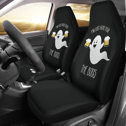 Im Just Here For The Boos Amazing Car Seat Covers 212001 - YourCarButBetter