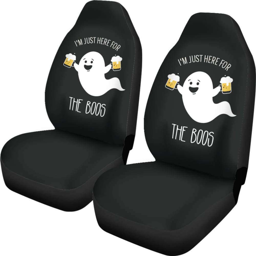 Im Just Here For The Boos Amazing Car Seat Covers 212001 - YourCarButBetter