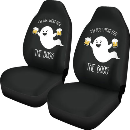 Im Just Here For The Boos Amazing Car Seat Covers 212001 - YourCarButBetter