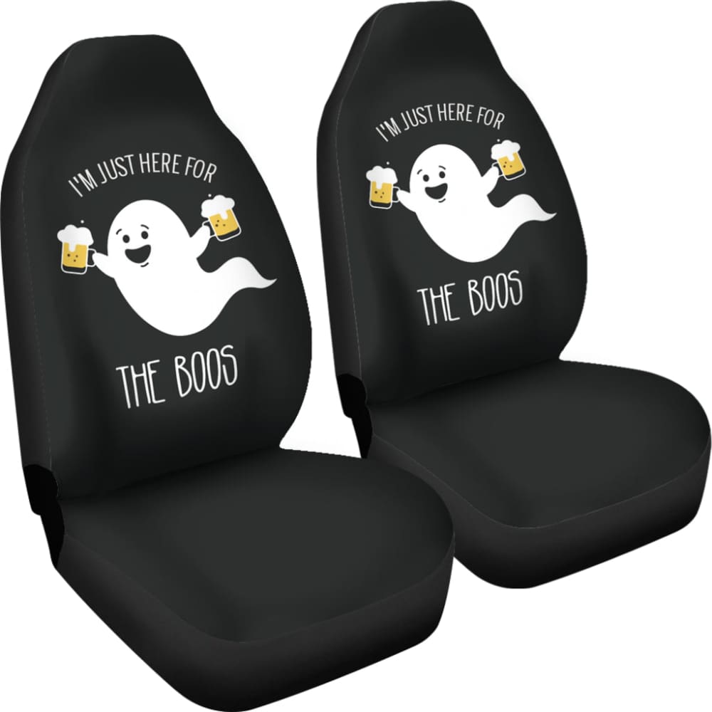 Im Just Here For The Boos Amazing Car Seat Covers 212001 - YourCarButBetter