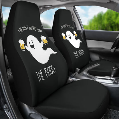 Im Just Here For The Boos Amazing Car Seat Covers 212001 - YourCarButBetter