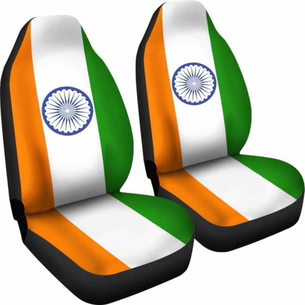 India Flag Car Seat Covers 100421 094201 - YourCarButBetter