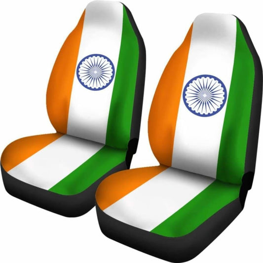 India Flag Car Seat Covers 100421 094201 - YourCarButBetter