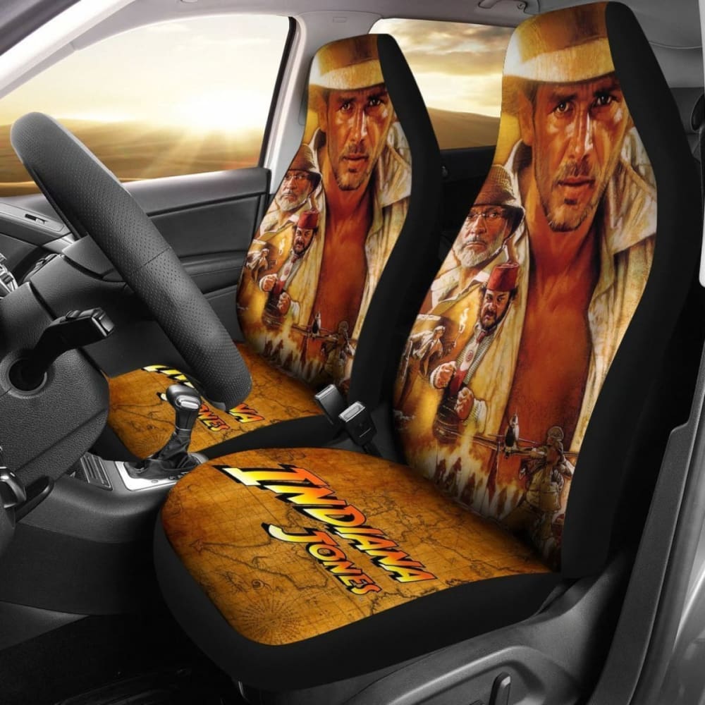 Indiana Jones And The Last Crusade Car Seat Covers Amazing 094201 - YourCarButBetter