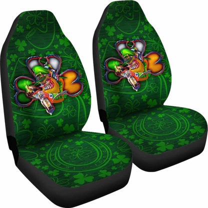 Ireland Car Seat Covers - Irish Pride Shamrock Patterns - 154230 - YourCarButBetter