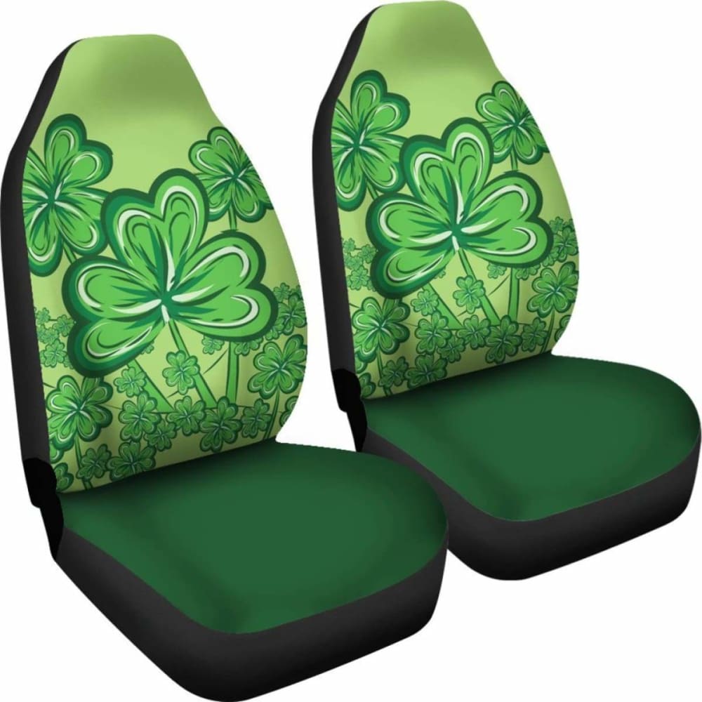 Ireland Car Seat Covers - Shamrock Garden 154230 - YourCarButBetter