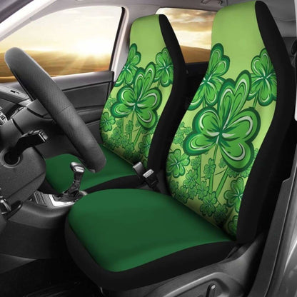 Ireland Car Seat Covers - Shamrock Garden 154230 - YourCarButBetter