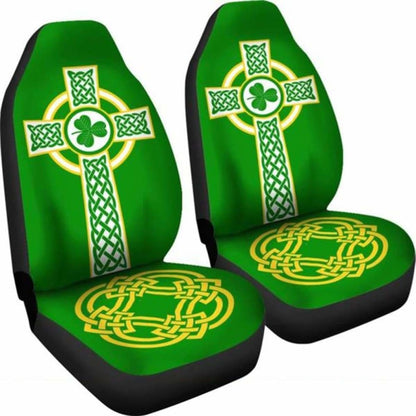 Ireland Celtic Cross Car Seat Covers 160905