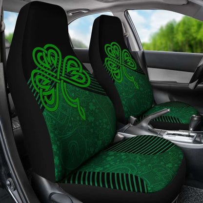 Ireland Shamrock Car Seat Covers 154230 - YourCarButBetter
