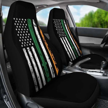 Irish Police Flag Car Seat Covers 153908 - YourCarButBetter