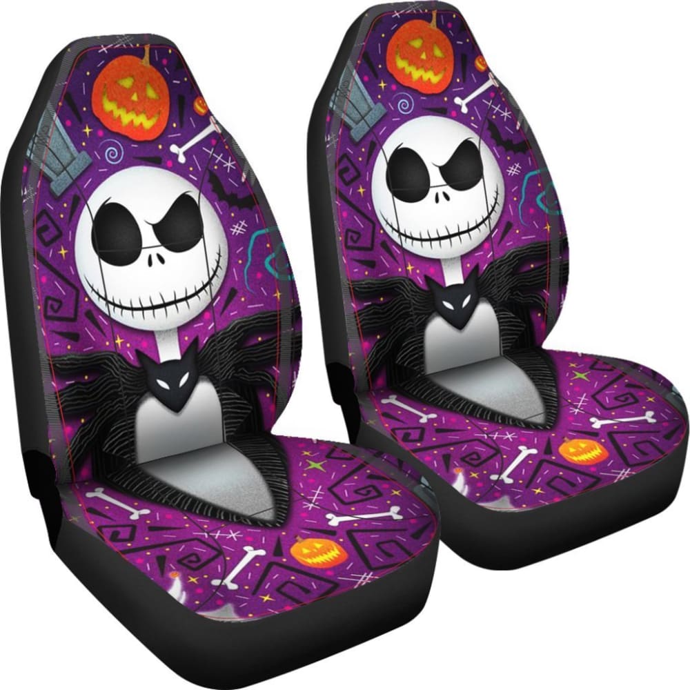 Jack Art Car Seat Covers Cartoon Fan Gift 101819 - YourCarButBetter