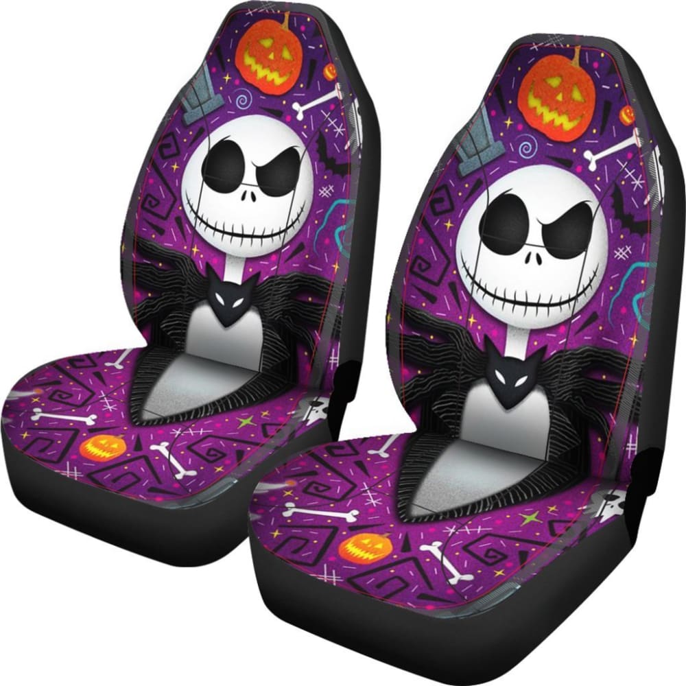 Jack Art Car Seat Covers Cartoon Fan Gift 101819 - YourCarButBetter