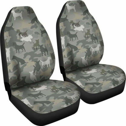 Jack Russell Terrier Camo Car Seat Covers 112608