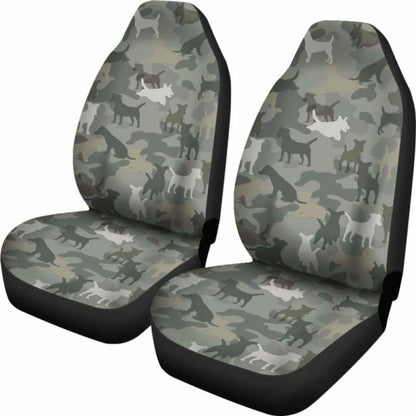 Jack Russell Terrier Camo Car Seat Covers 112608