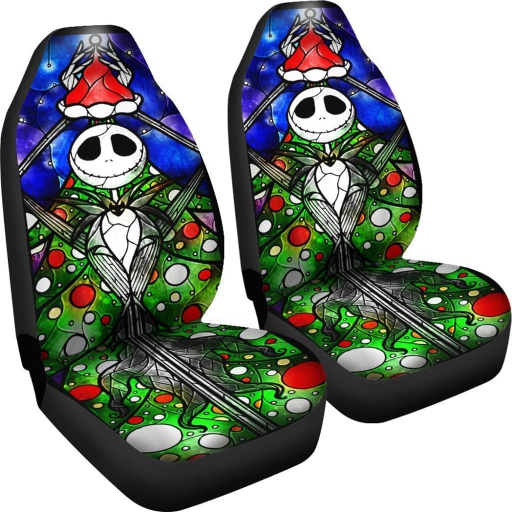 Jack Sally The Nightmare Before Christmas Car Seat Covers 101819 - YourCarButBetter