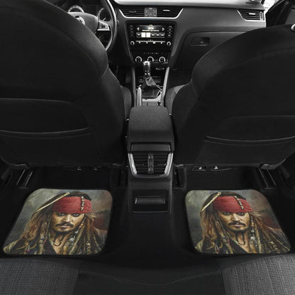 Jack Sparrow Art Pirates Of The Caribbean Car Floor Mats 210101 - YourCarButBetter