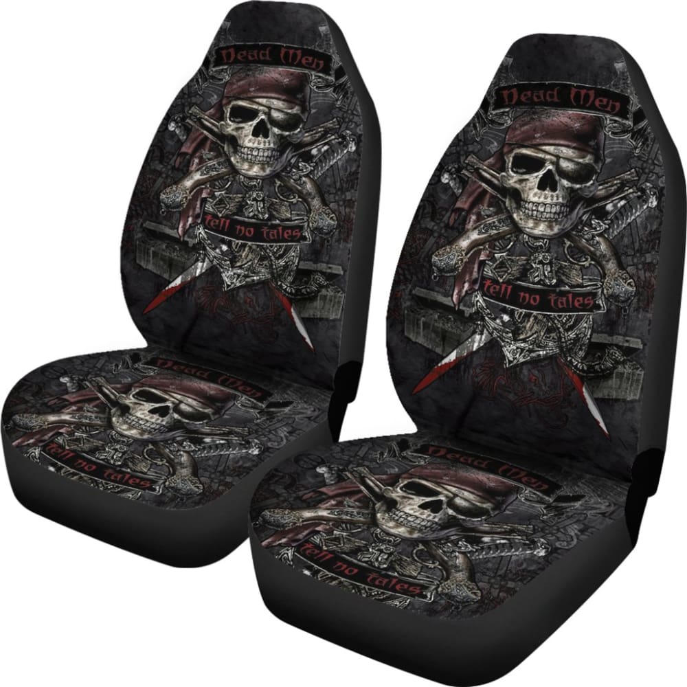 Jack Sparrow Dead Men Tell No Tales Car Seat Covers 210101 - YourCarButBetter