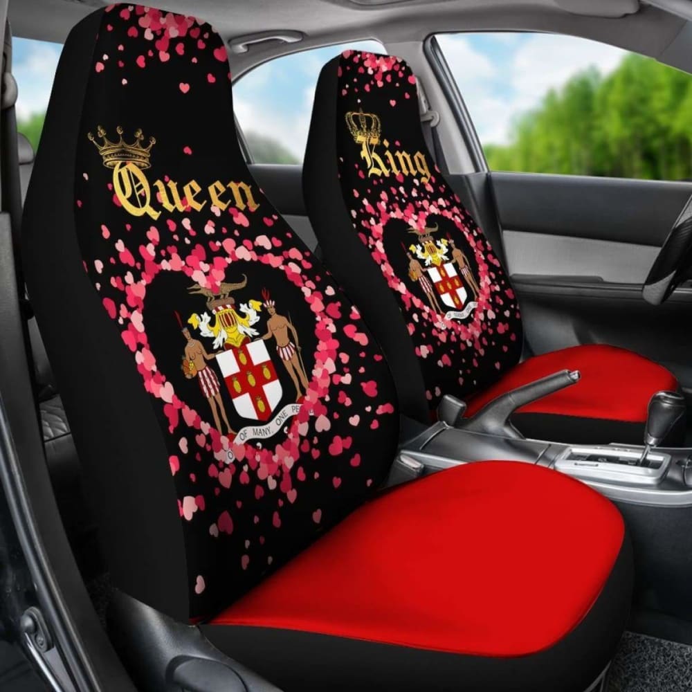 Jamaica Car Seat Cover Couple King/Queen (Set Of Two) 161012