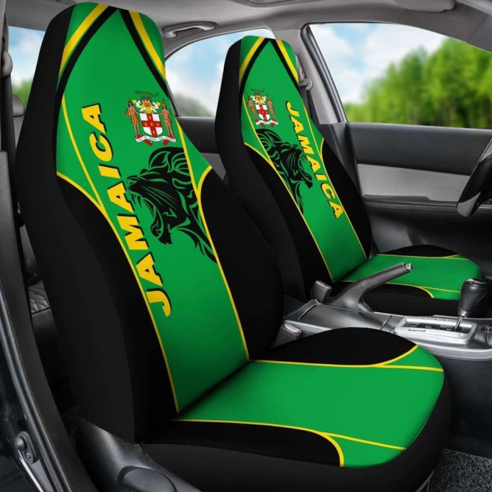 Jamaica Car Seat Covers - The Great Lion - Amazing 161012
