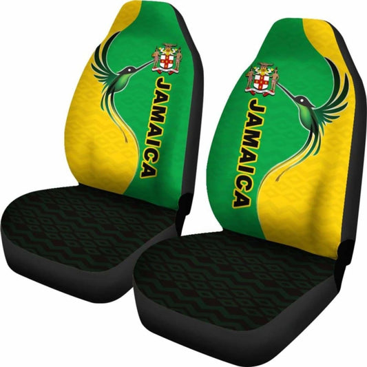 Jamaica Doctor Bird Car Seat Covers Amazing 161012