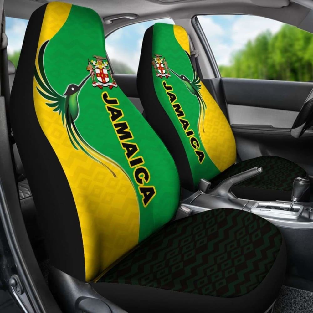 Jamaica Doctor Bird Car Seat Covers Amazing 161012