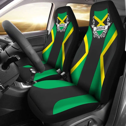Jamaica Flag Car Seat Cover 161012