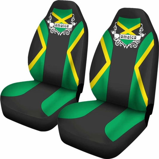 Jamaica Flag Car Seat Cover 161012