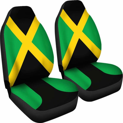 Jamaica Flag Car Seat Covers Amazing 161012
