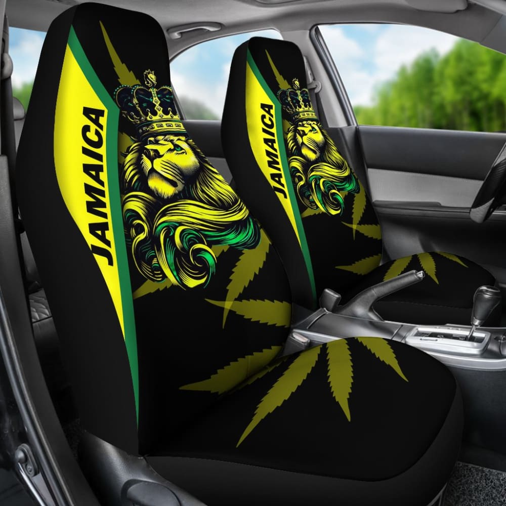 Jamaica Lion Car Seat Covers 211002