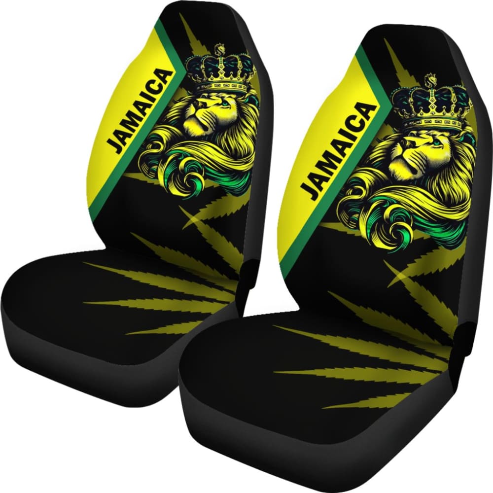 Jamaica Lion Car Seat Covers 211002