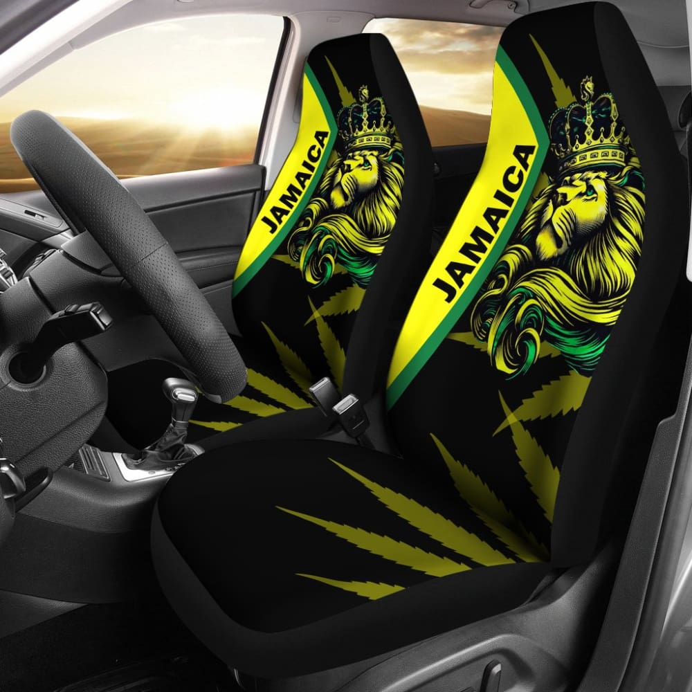 Jamaica Lion Car Seat Covers 211002