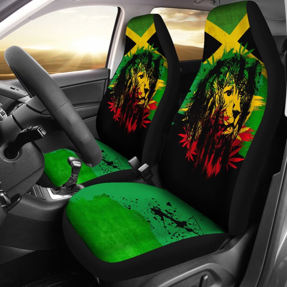 Jamaica Lion Car Seat Covers 211202