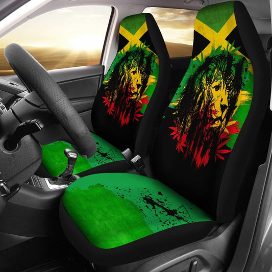 Jamaica Lion Car Seat Covers 211202