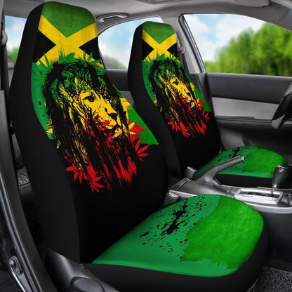 Jamaica Lion Car Seat Covers 211202