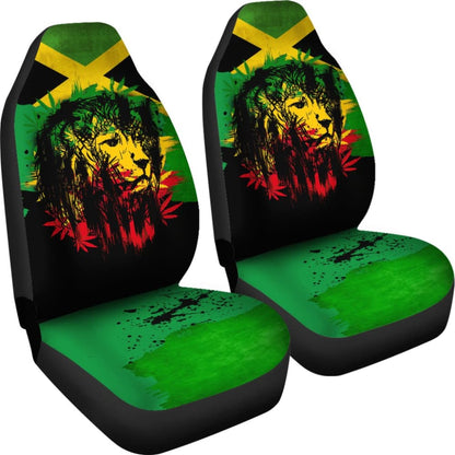 Jamaica Lion Car Seat Covers 211202