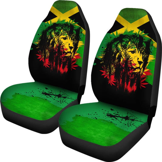 Jamaica Lion Car Seat Covers 211202