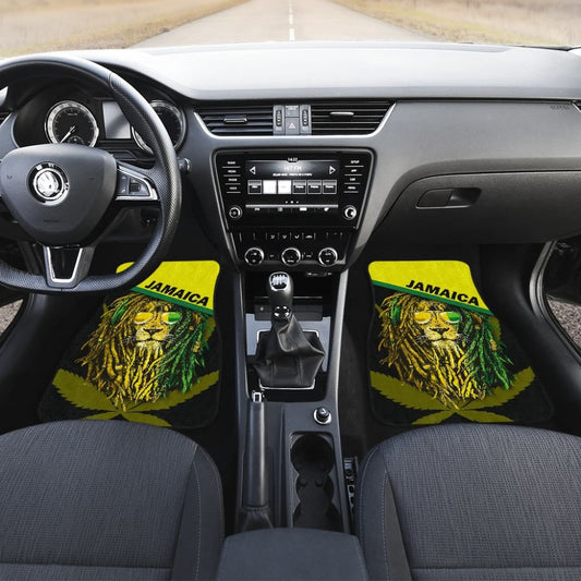 Jamaican Reggae Lion Car Floor Mats 211002
