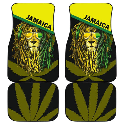 Jamaican Reggae Lion Car Floor Mats 211002