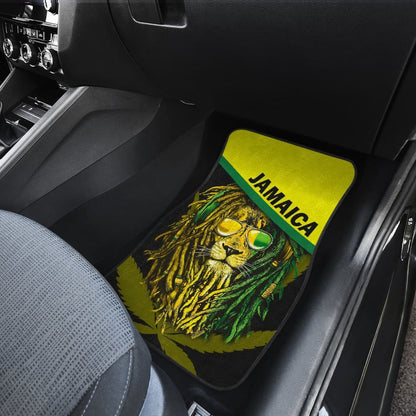 Jamaican Reggae Lion Car Floor Mats 211002