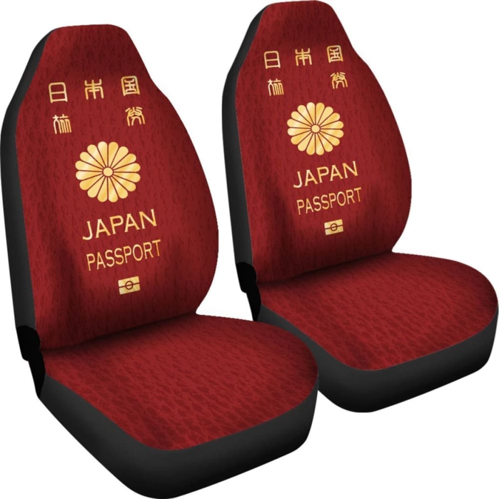 Japan Passport Car Seat Cover 094201 - YourCarButBetter