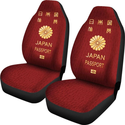 Japan Passport Car Seat Cover 094201 - YourCarButBetter