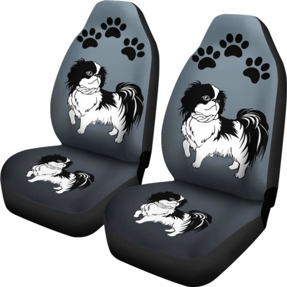Japanese Chin Car Seat Cover 094201 - YourCarButBetter