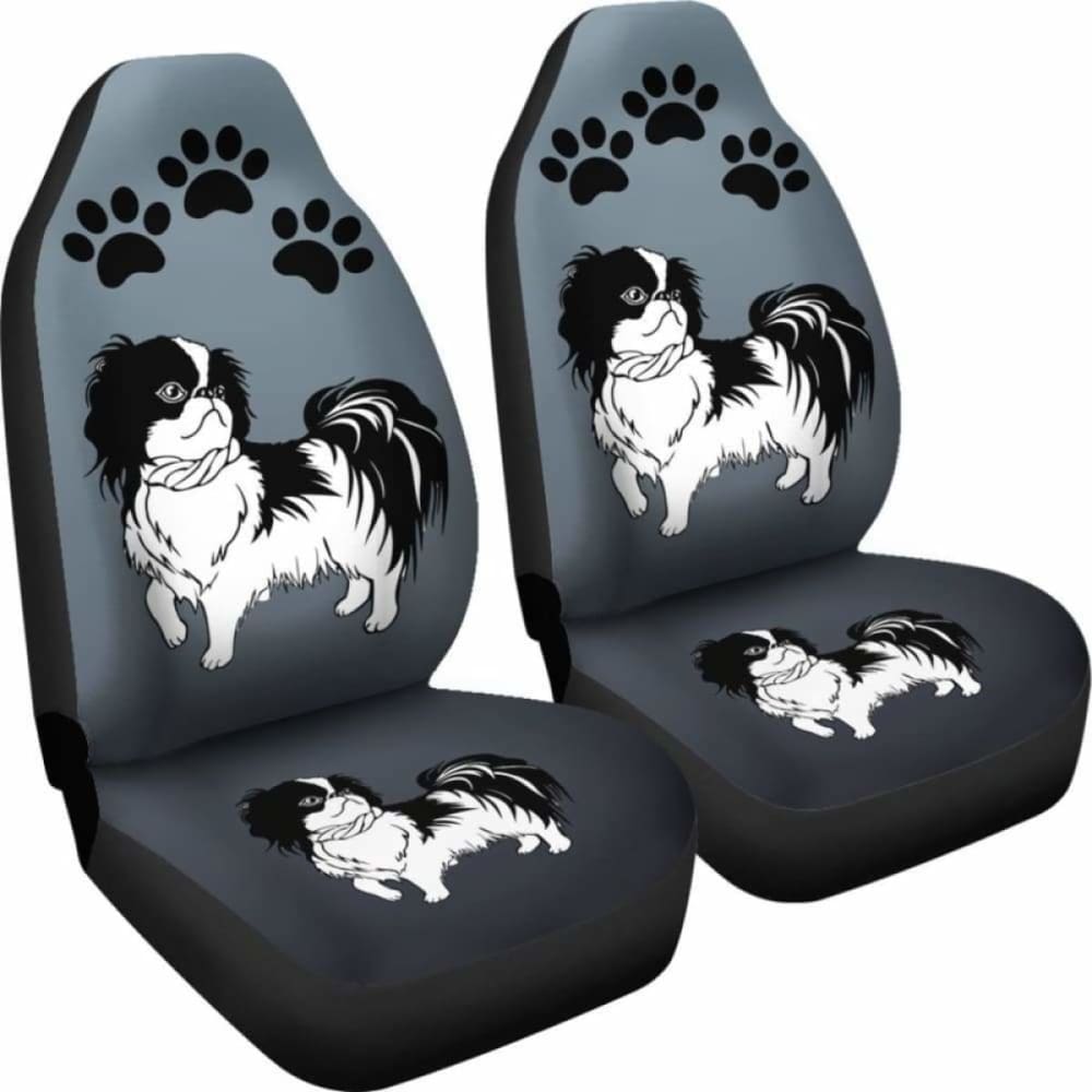 Japanese Chin Car Seat Cover 094201 - YourCarButBetter